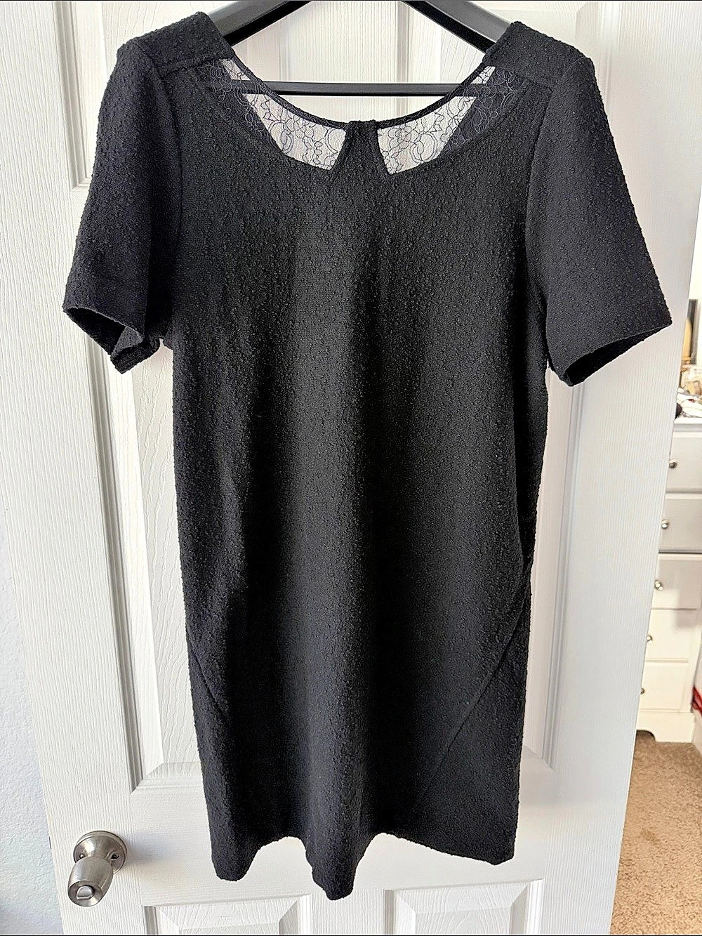Marc by Marc Jacobs Mini Lace Neck Dress Size Large Like New